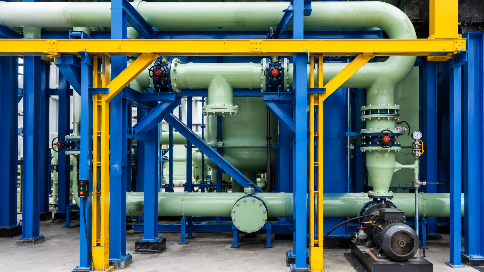 DIWAN industrial GFRP manufacturing environment