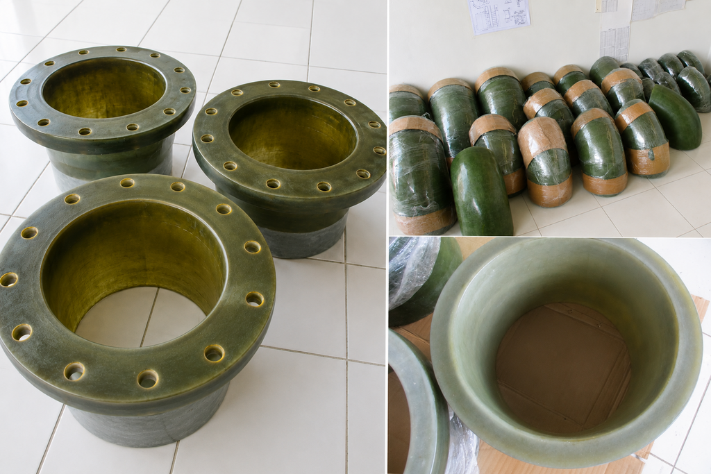 GFRP pipe fittings