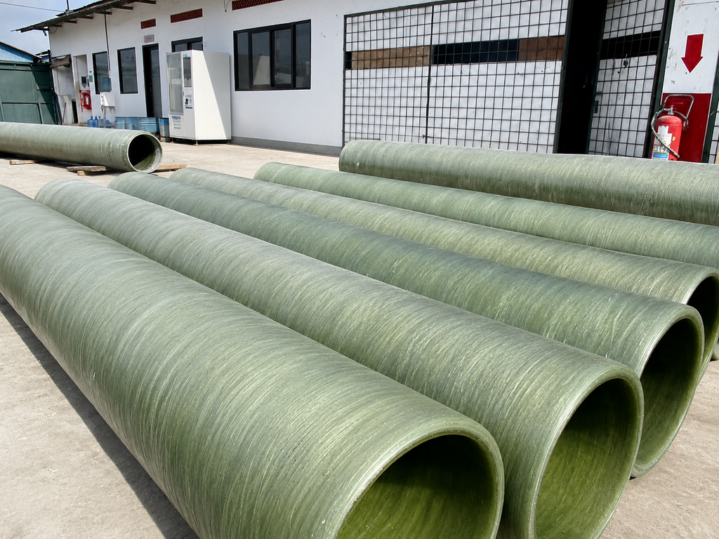 GFRP piping
